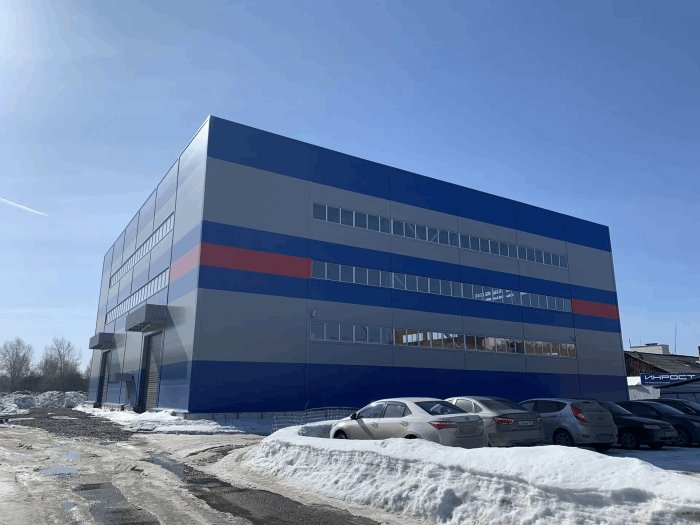Комплекс производственных зданий 36х38 м и 28х36 м, высота 16 м с совмещенным АБК